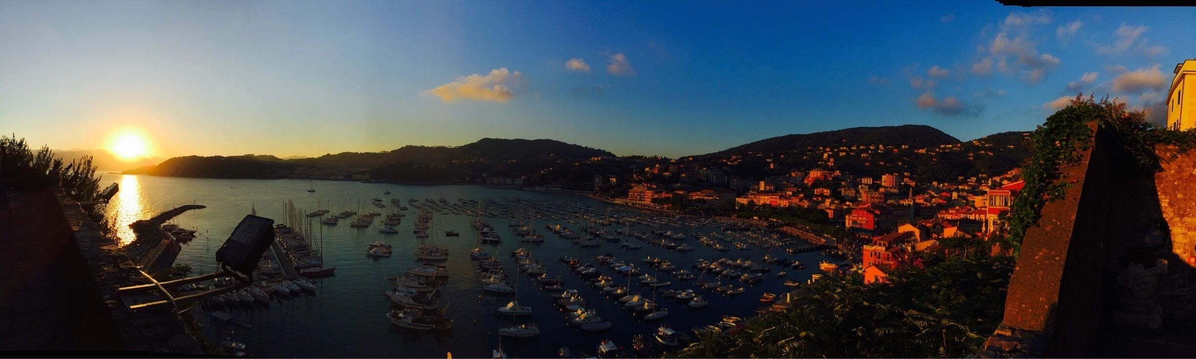 Panorama view of Lerici