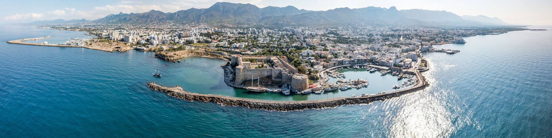 Sea port and Old Town of Kyrenia (Girne) is a city on the north coast of Cyprus.