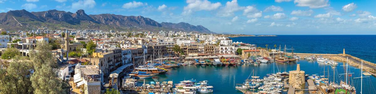 Harbour in Kyrenia (Girne), North Cyprus