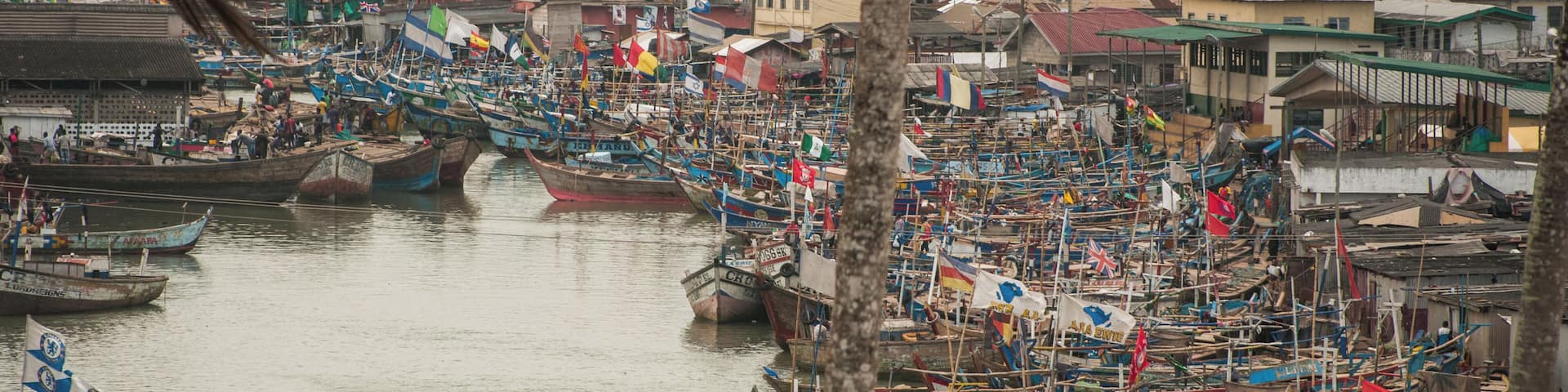 View from Elmina Castle. My visit there was one of the best and saddest moments of the trip to Ghana.
You can't really say how powerful it is going to be until you find yourself there.
P.S. More on my visit there and on what I felt (in Romanian)--
https://bit.ly/33Zx0za