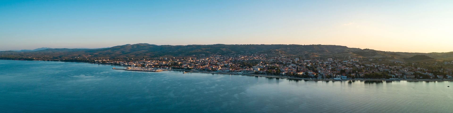 Waterfront of Nikiti, Greece