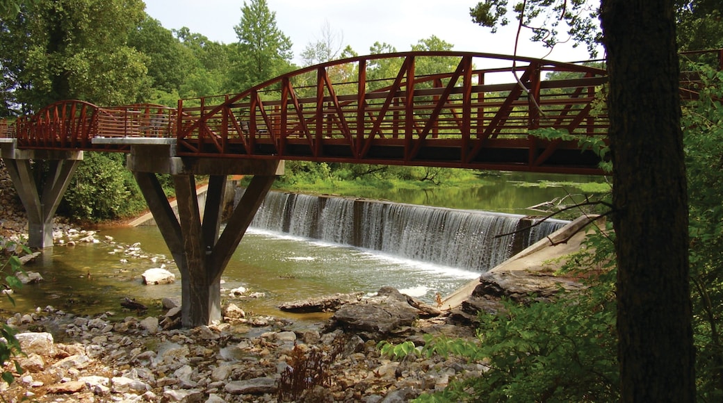 Bentonville - Fayetteville which includes a river or creek, a bridge and a cascade