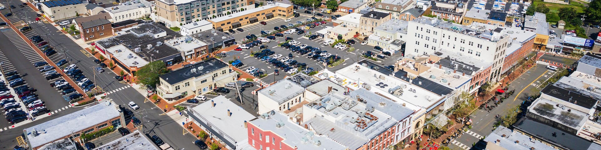 Aerial Drone of Red Bank New Jersey