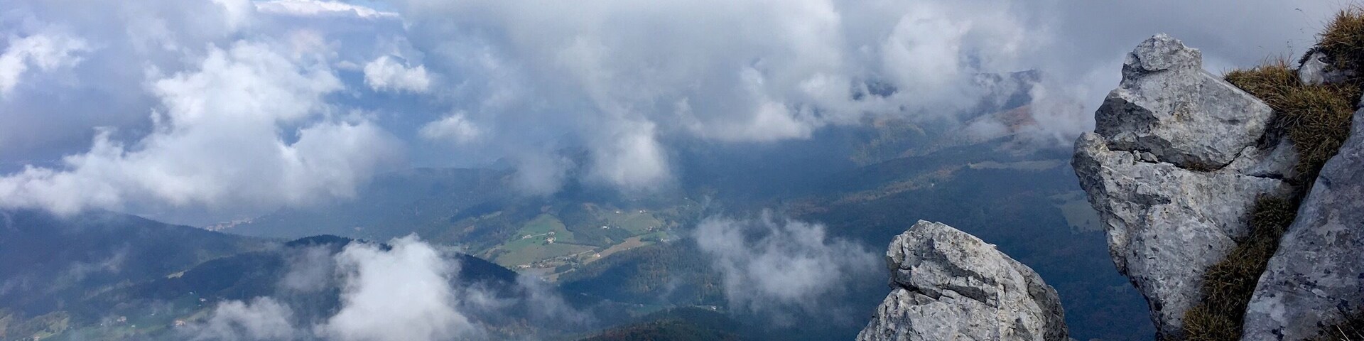 View of Colle San Zeno from Guglielmo Mountain
