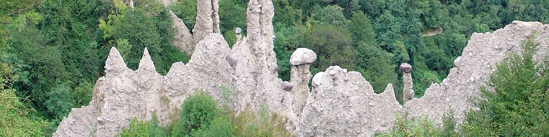 Piramidi di Zone - Zone (BS), Italy - August 6, 2005