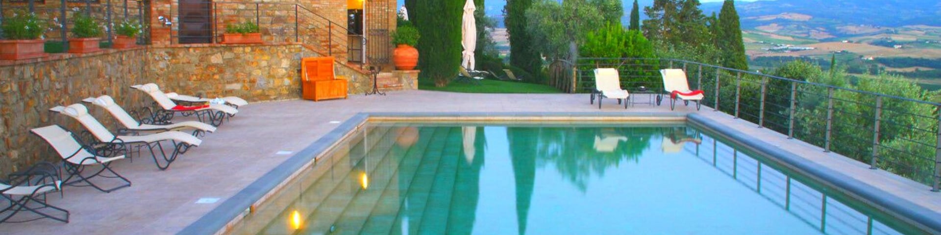 CastelloBanfi Il Borgo, Luxury Retreat in Montalcino Italy
Growing up as a devoted history lover, I have always daydreamed about living in a castle. I used to recreate that magical word in my phantasy, populated with vassals and fortune tellers, with dames and cavaliers.
This summer, my stay at the beautiful Tuscan resort CastelloBanfi Il Borgo in Montalcino, Italy gave me the chance to turn this dream into reality.
Ambra Castello Banfi 2
This beautiful property is set in an ancient stone hamlet that was built in the 1700 sunder the protective walls of the 13th Century Castle “Castelloalle Mura”. What was once used as a dwelling for farmers who toiled with their noble landowners has today been restyled into the luxurious rooms and suites of this jewel of Tuscan hospitality.
Ambra Castello Banfi
While the architectural style remained unchanged and very authentic, the interior was renovated with modern comforts, premium fabrics and exclusive accessories.
Luxury Retreat in Montalcino
Ambra Castello cannon
dream of living in a castle
We were so lucky to stay in one of their exclusive 14 rooms, surrounded by history, vineyards and olive groves.
CastelloBanfiilBorgo is truly a place of peace and serenity.Enjoying breakfast or “aperitivo” at sunset from the infinity pool that over looks immense stretches of Brunello vines is simply good for the soul.
Castello well
Ambra Castello
But wait until you witness the most delectable gastronomic experience at “Taverna”, one of the two epic restaurants on property. That’s the ultimate experience to please all of your senses!
Ambra tee at Castello
Ambra Castello pool
Ambra in a castle
In the next post will show you all the delicious Italian food we got to savor at the castle’s restaurant, but for now enjoy some beautiful photos and the video about this incredible resort!
CastelloBanfiIlBorgo
Ambra in Montalcino Italy