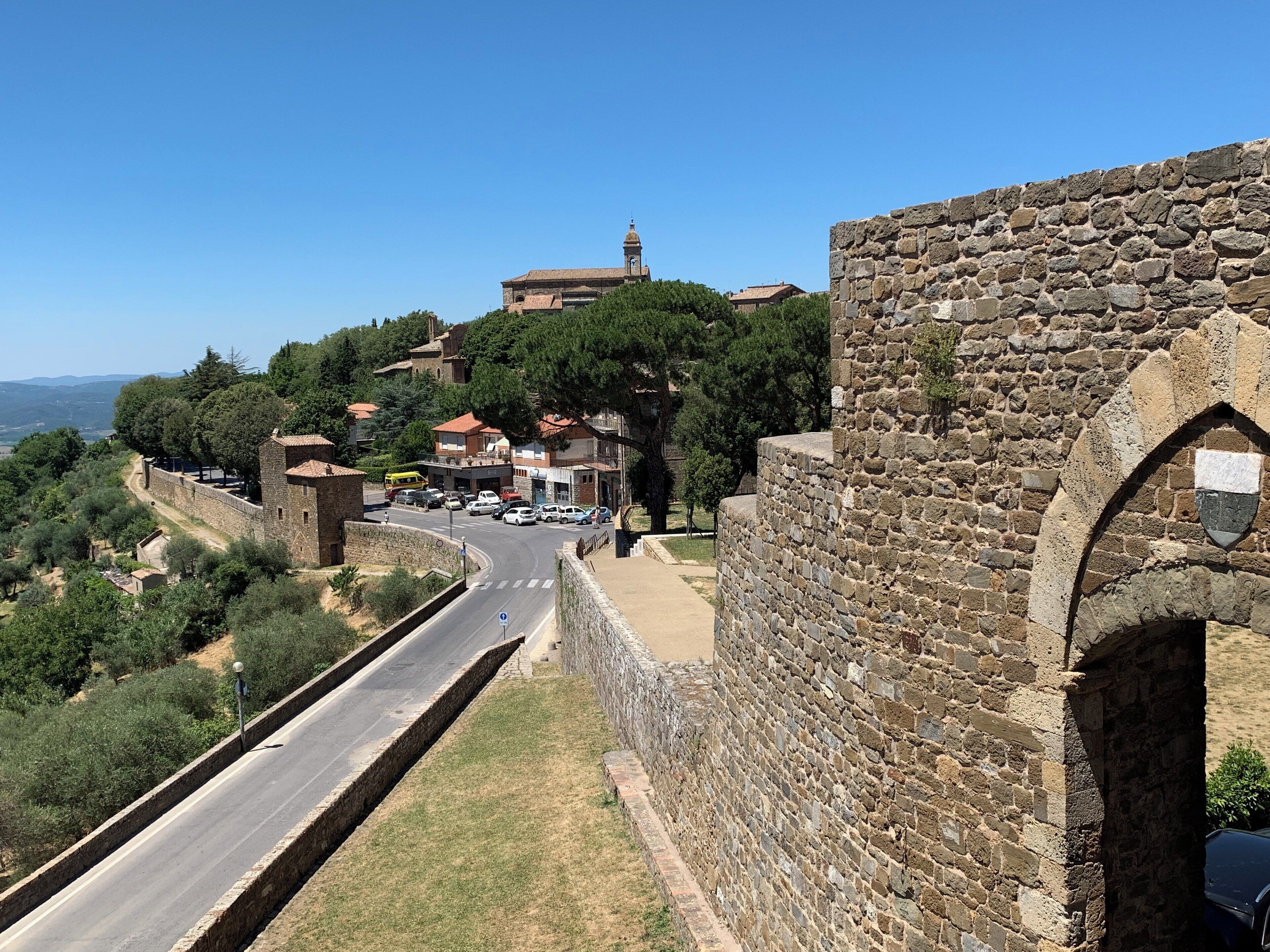 Montalcino, always worth a visit. The picturesque city, the food, the wine...