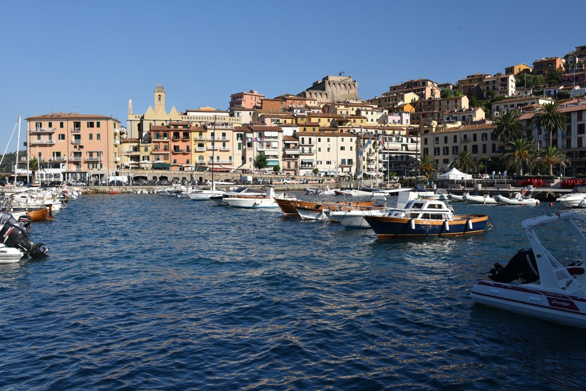 Porto Santo Stefano is a charming tourist destination with an impressive seafaring tradition as well as being the most important town in the Monte Argentario area.