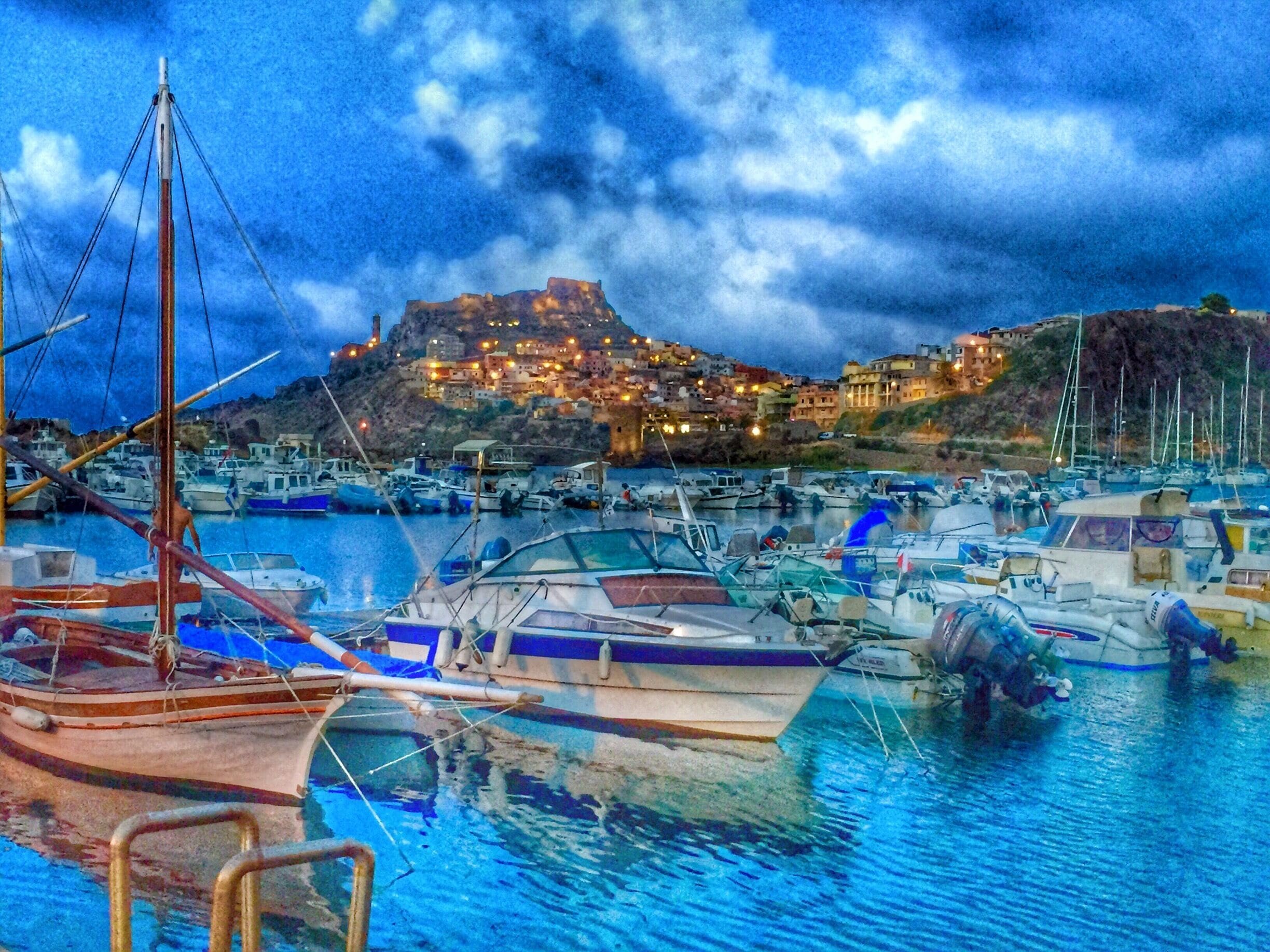 Castelsardo by night 