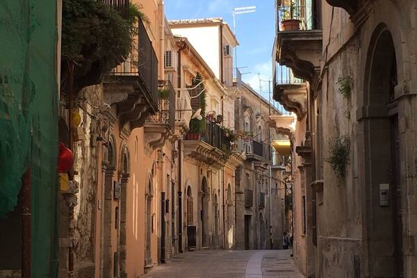Looking at some of the pictures on how quaint, I thought this also fitted. One of many beautiful little narrow streets in Sicily, this one is in Ragusa, beautiful baroque buildings