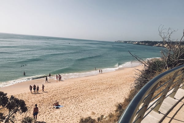 This is a dream. Weather, food and the best sea food in town. Add Sangria with you meal.