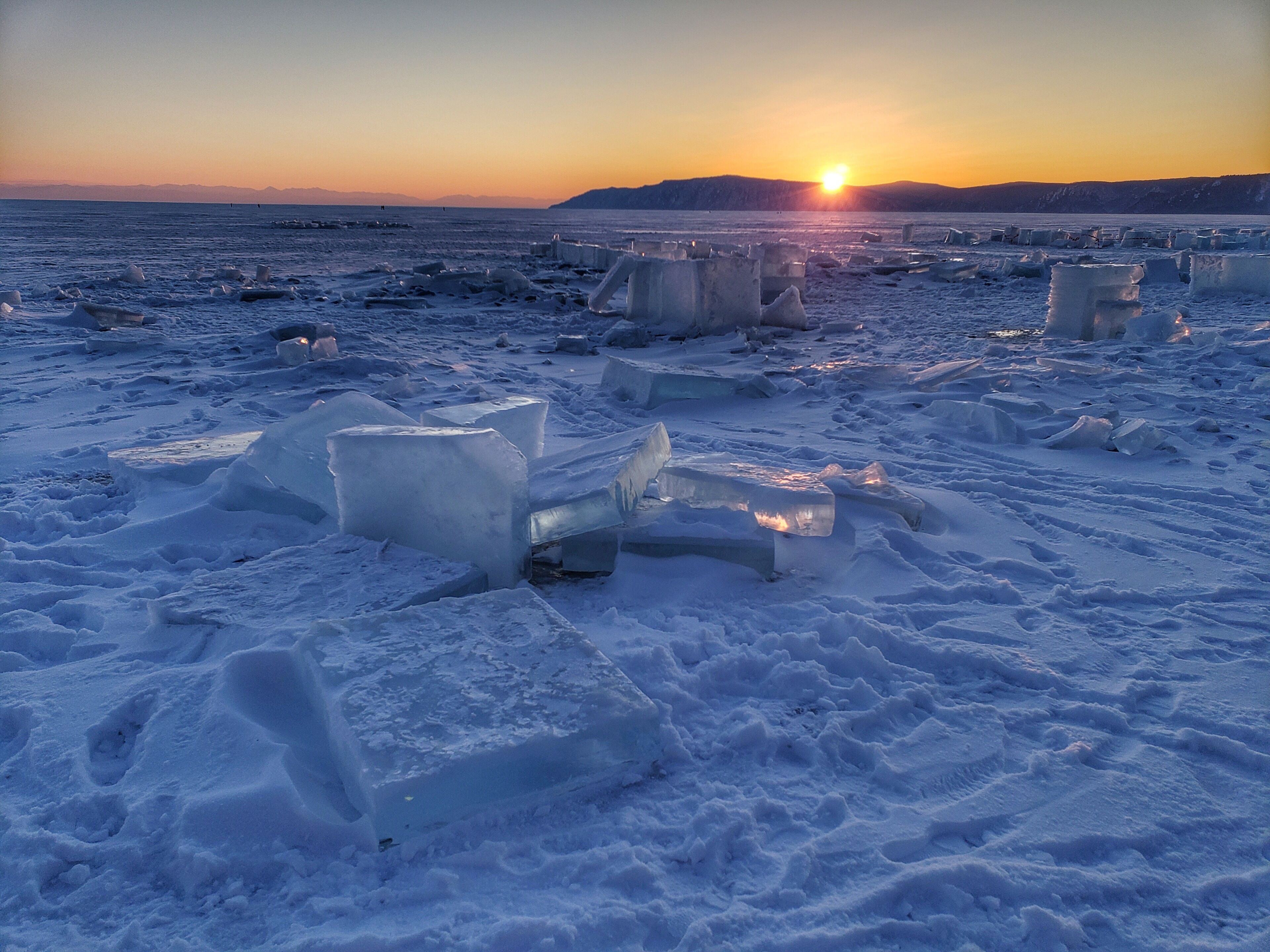 Lake Baikal is the world's deepest lake. It is stunning at all times of year.