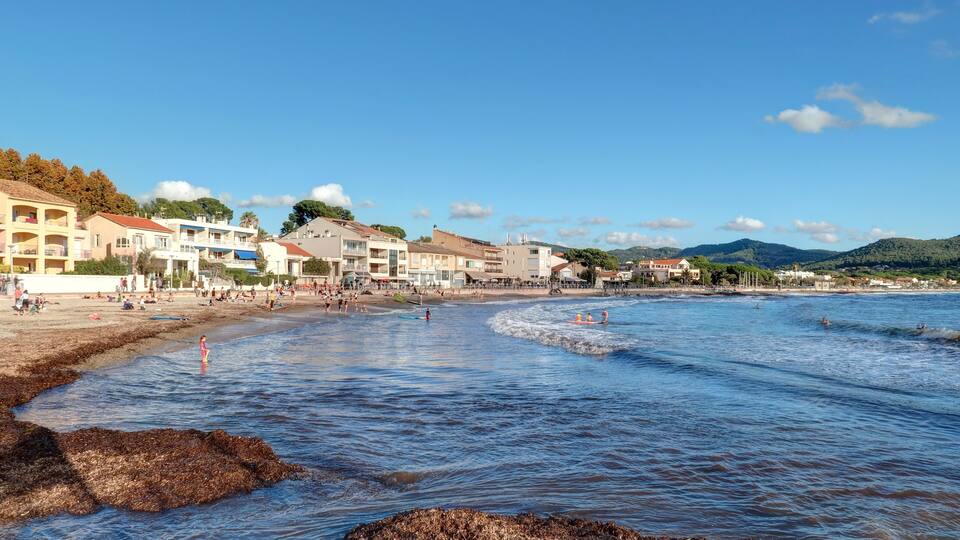 page de Saint-Cyr-sur-Mer, France, Provence