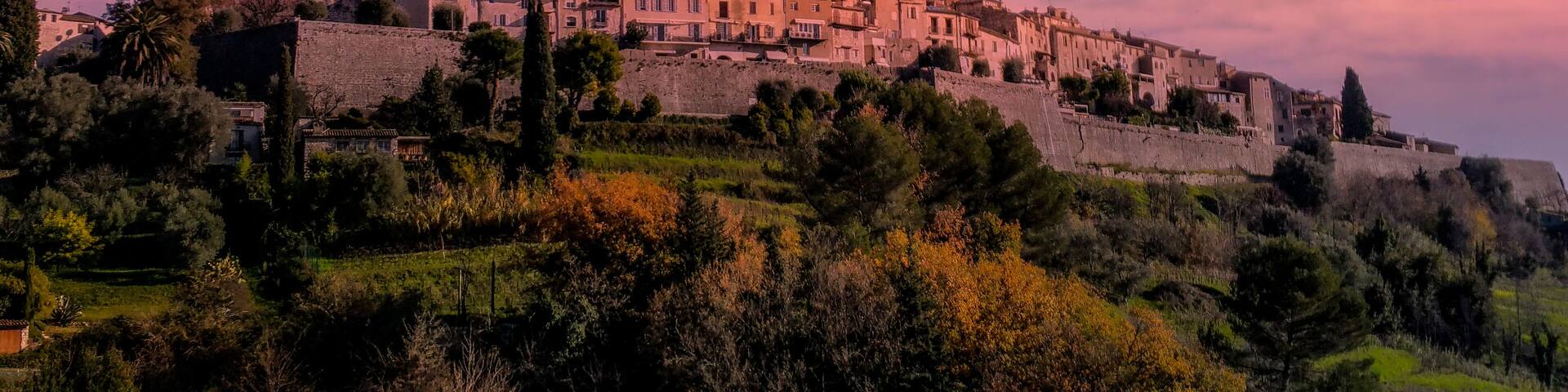 Dramatic Sky in Saint Paul de Vence