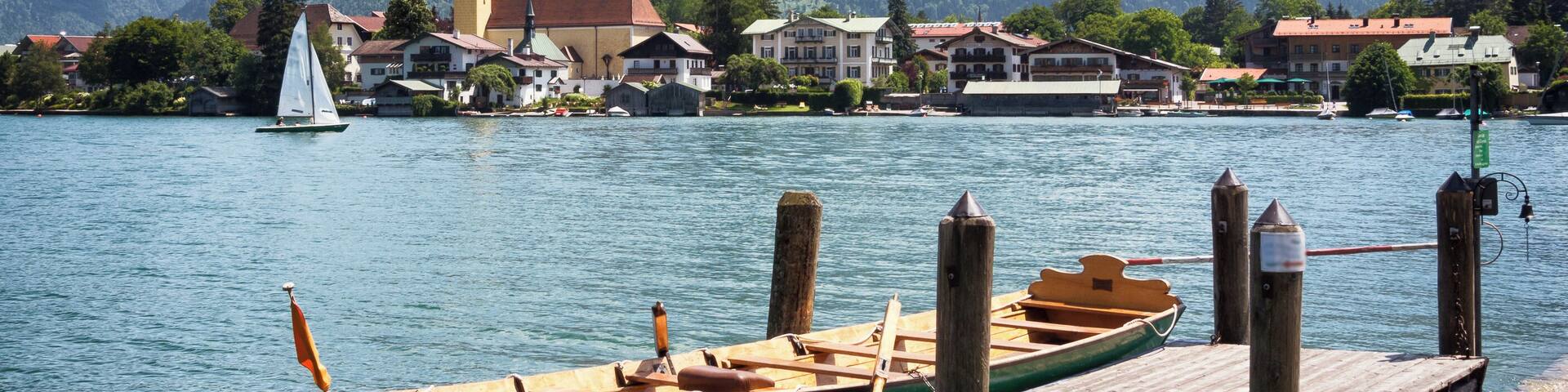 rottach-egern at the tegernsee - bavaria - germany
