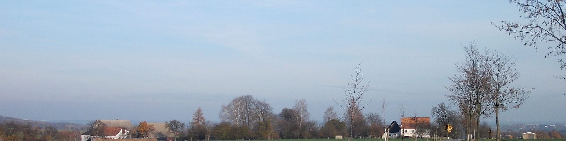 Himmelhartha (Lunzenau, Mittelsachsen district, Saxony) from the west