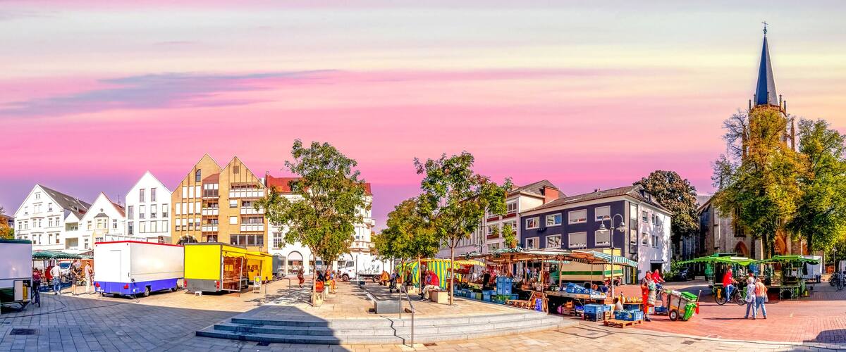 Altstadt, Guetersloh, Deutschland