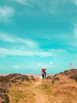 A walk to the beach