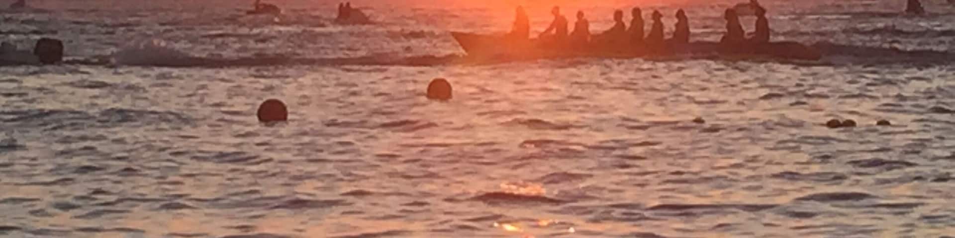 Puerto Galera is famous for its beautiful sunset, dive site and white sand beach