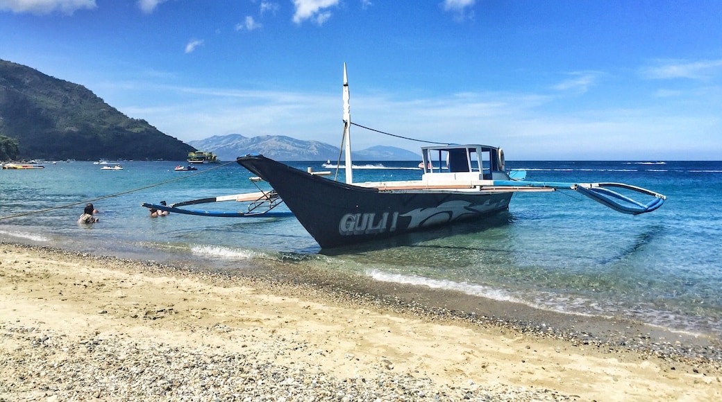Puerto Galera is in the Island of Mindoro, about 3 hours away from Manila by bus and boat. The island might not have the same white sand and party scene of Boracay, but it's not less gorgeous! The picturesque hills around the beach with waterfalls and hiking trails, the crystal clear water and the chilled vibe, will make you fall in love with this place!