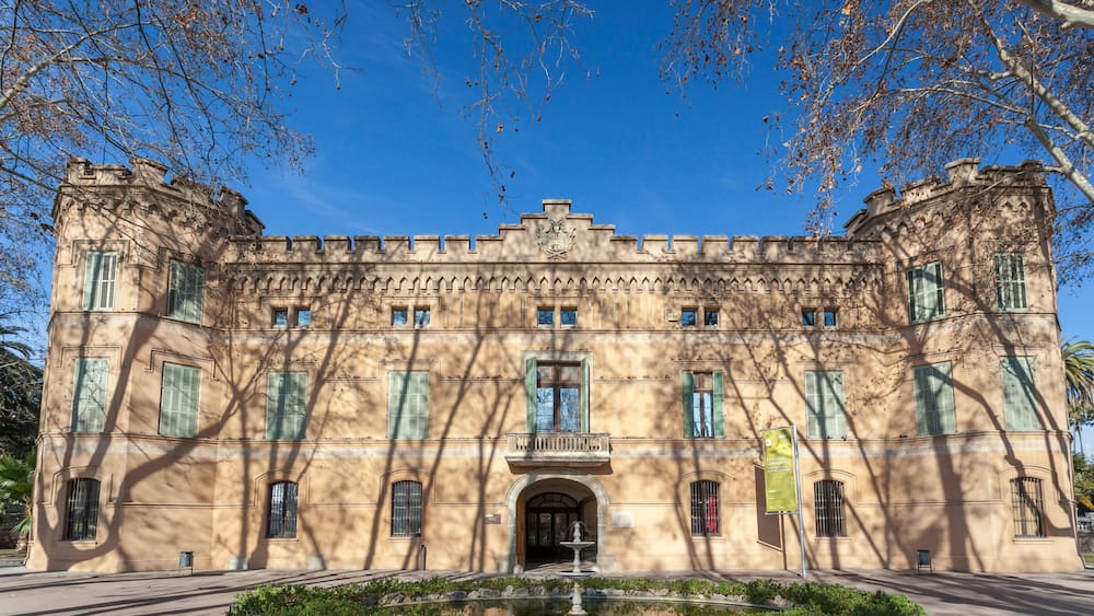 Palace of Can Mercader, Cornella de Llobregat, province Barcelona, Catalonia.