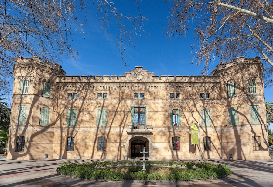 Palace of Can Mercader, Cornella de Llobregat, province Barcelona, Catalonia.