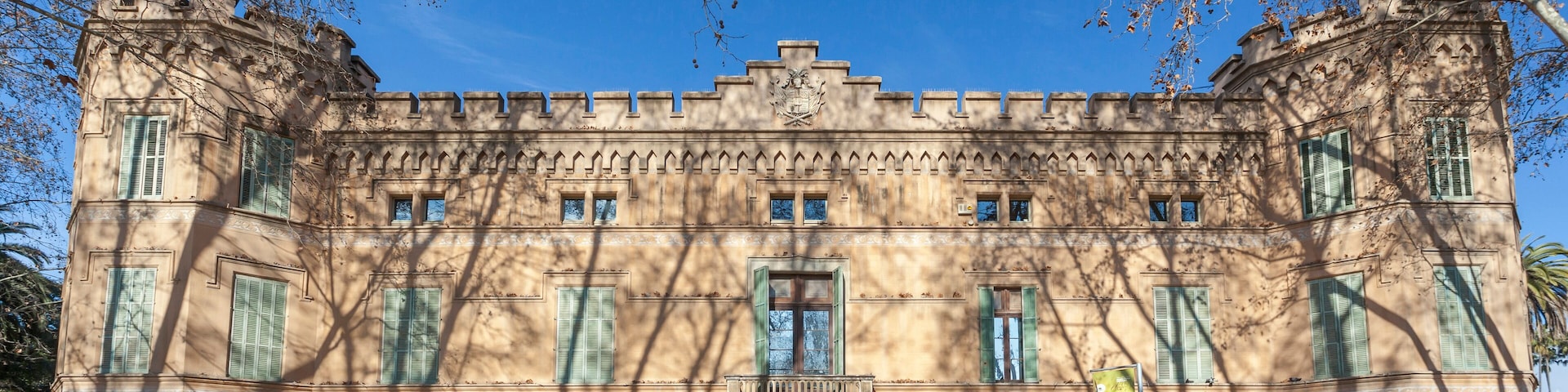 Palace of Can Mercader, Cornella de Llobregat, province Barcelona, Catalonia.