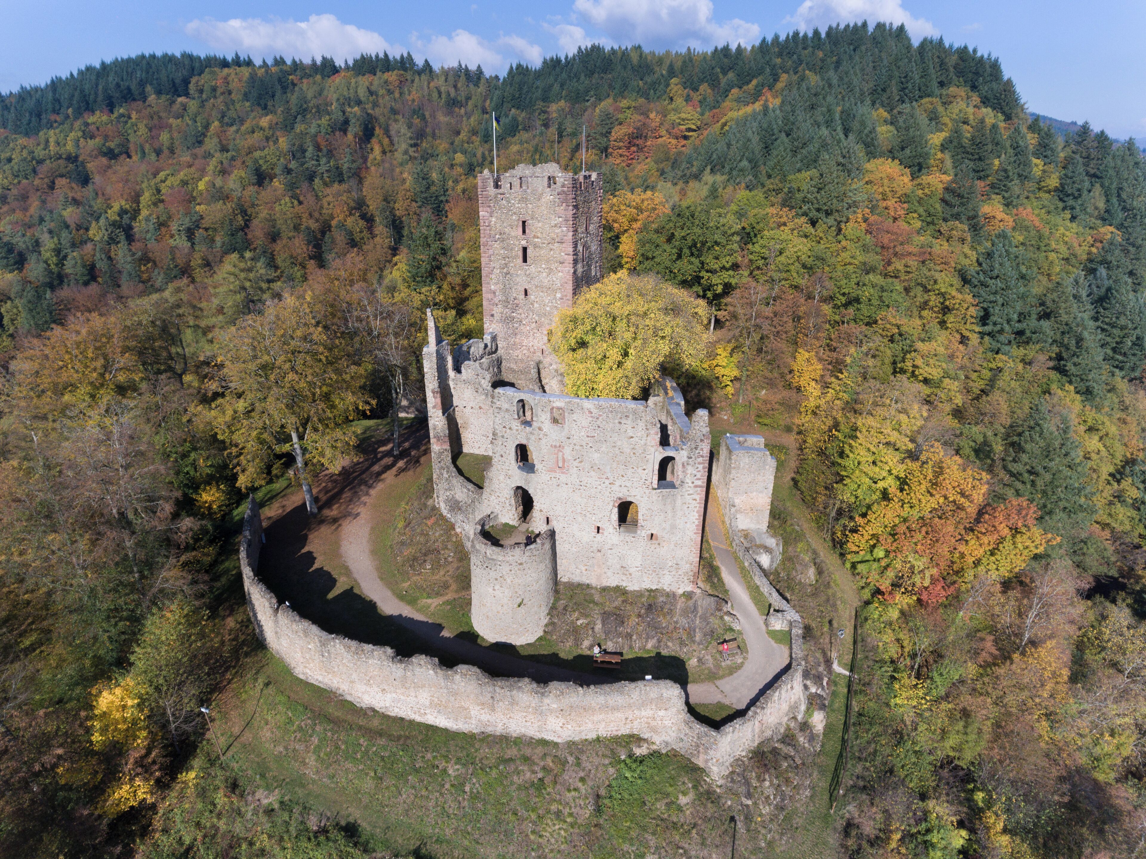 Aerial view Kastelburg