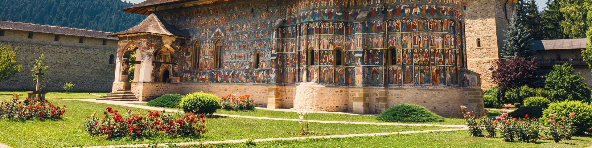 The Sucevita Monastery is a Romanian Orthodox monastery situated in the commune of Sucevitai, Romania