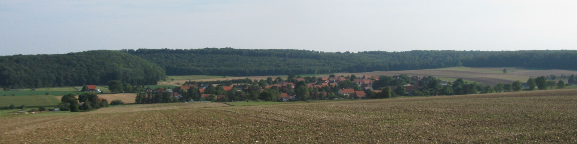 Blick vom Kelzer Berg auf Kelze