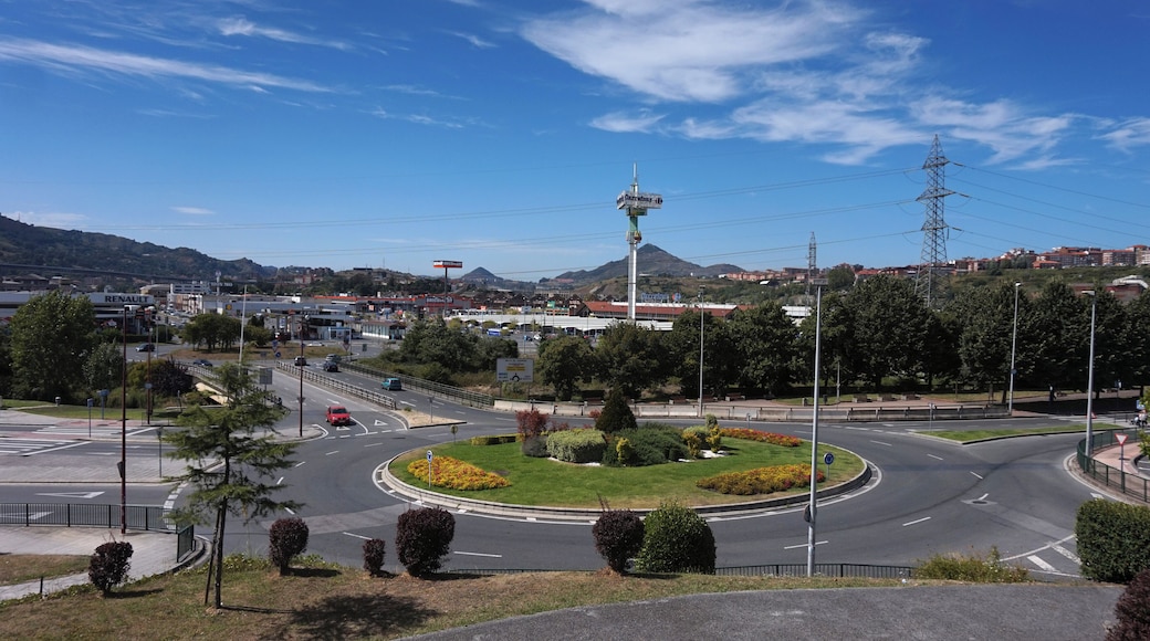 Roundabout in Barakaldo, Spain.