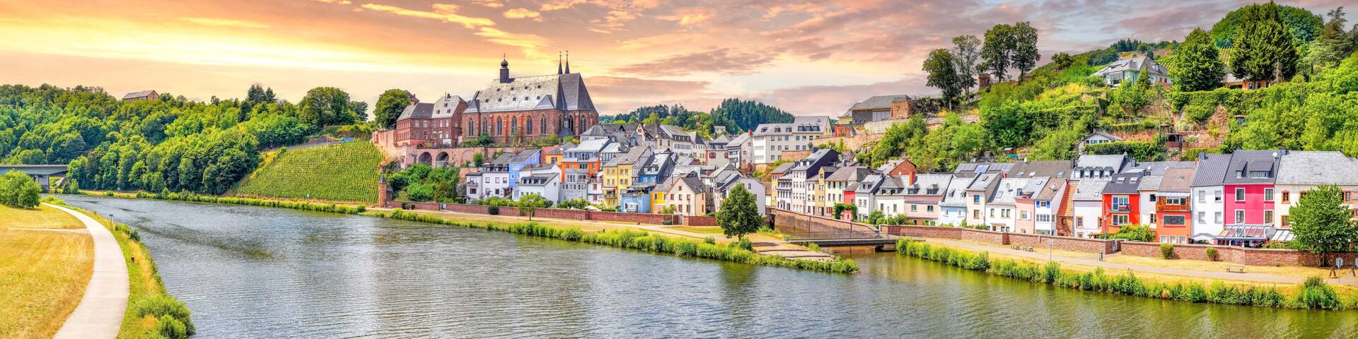 Altstadt, Saarburg, Deutschland