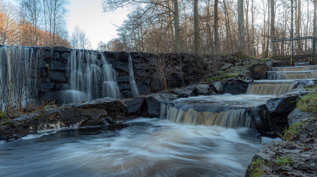 Munka Ljungby Salmon Ladder in Winter