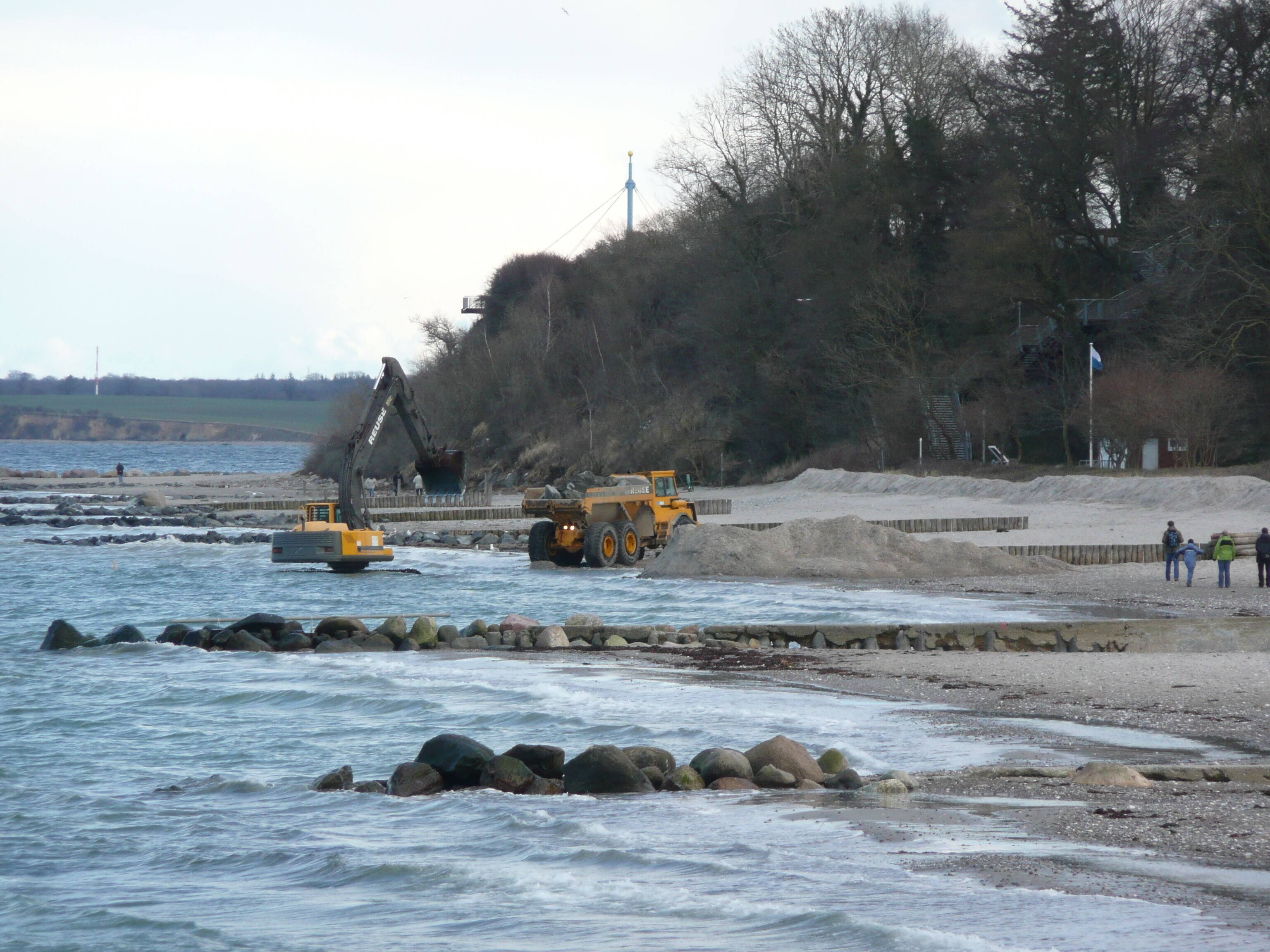 Küstenschutz in Hohwacht