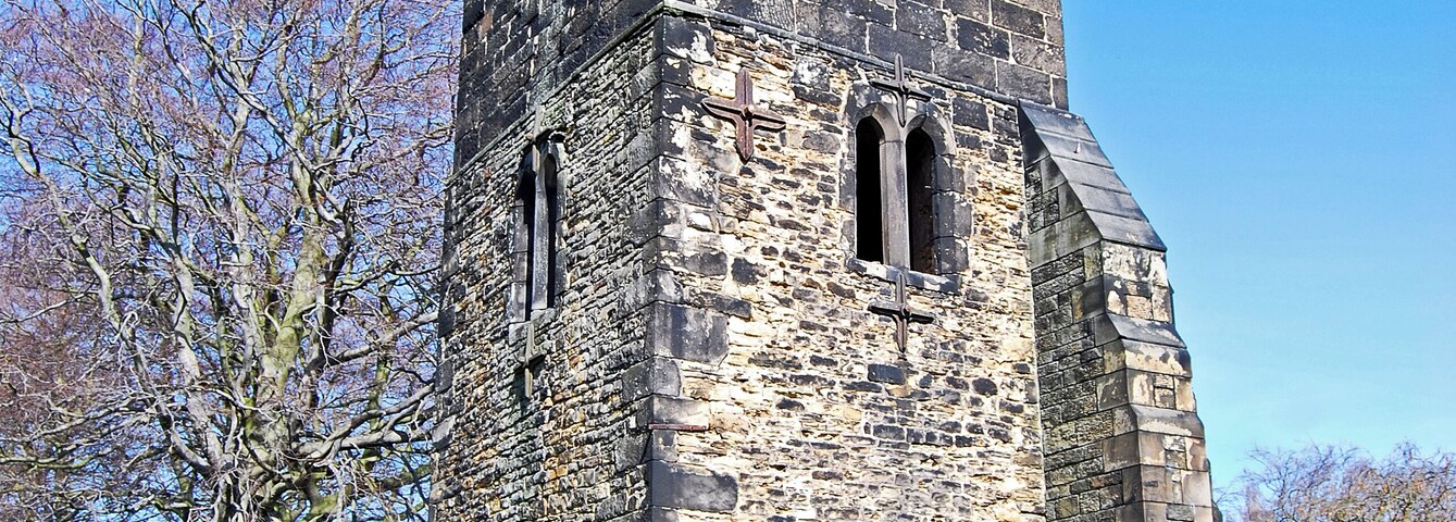Tower of the Old Church, Mirfield.