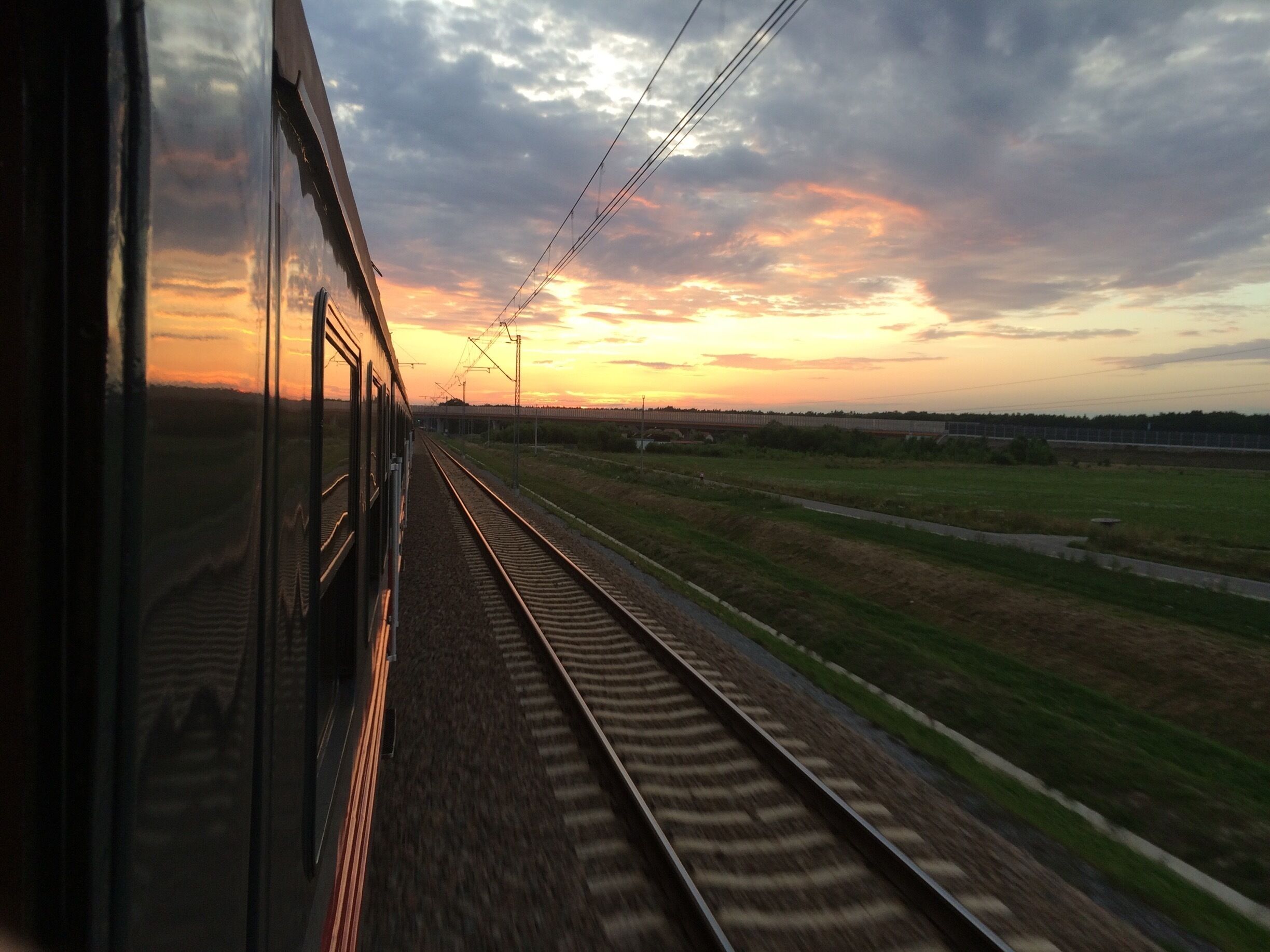 Heading to Bochnia
#ontheroad #train #sunset #rails