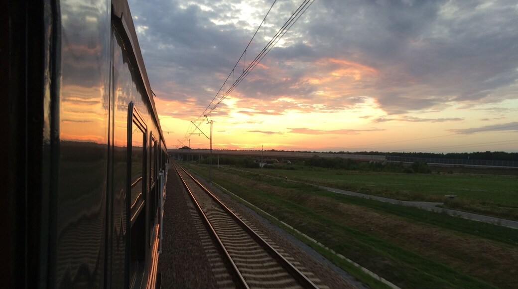 Heading to Bochnia
#ontheroad #train #sunset #rails