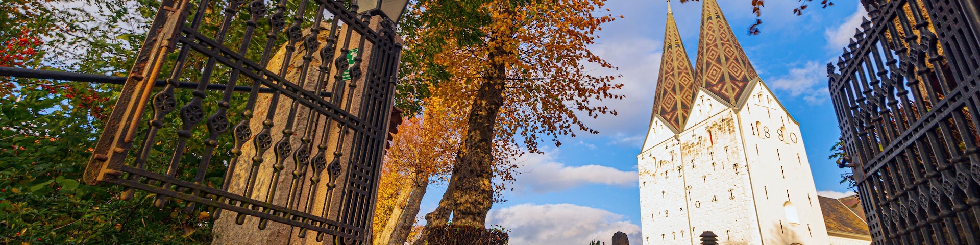 Die Kirche von Broager auf der dänischen Ostseeinsel