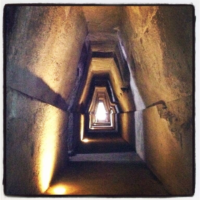 Inside the Sybil's cave. The park is quite expansive with lots of beautiful views of the area.