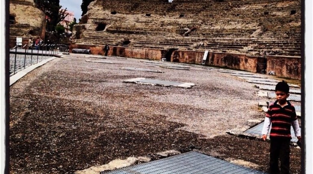 Anfiteatro di Flavio. Third largest amphitheater in Italy.