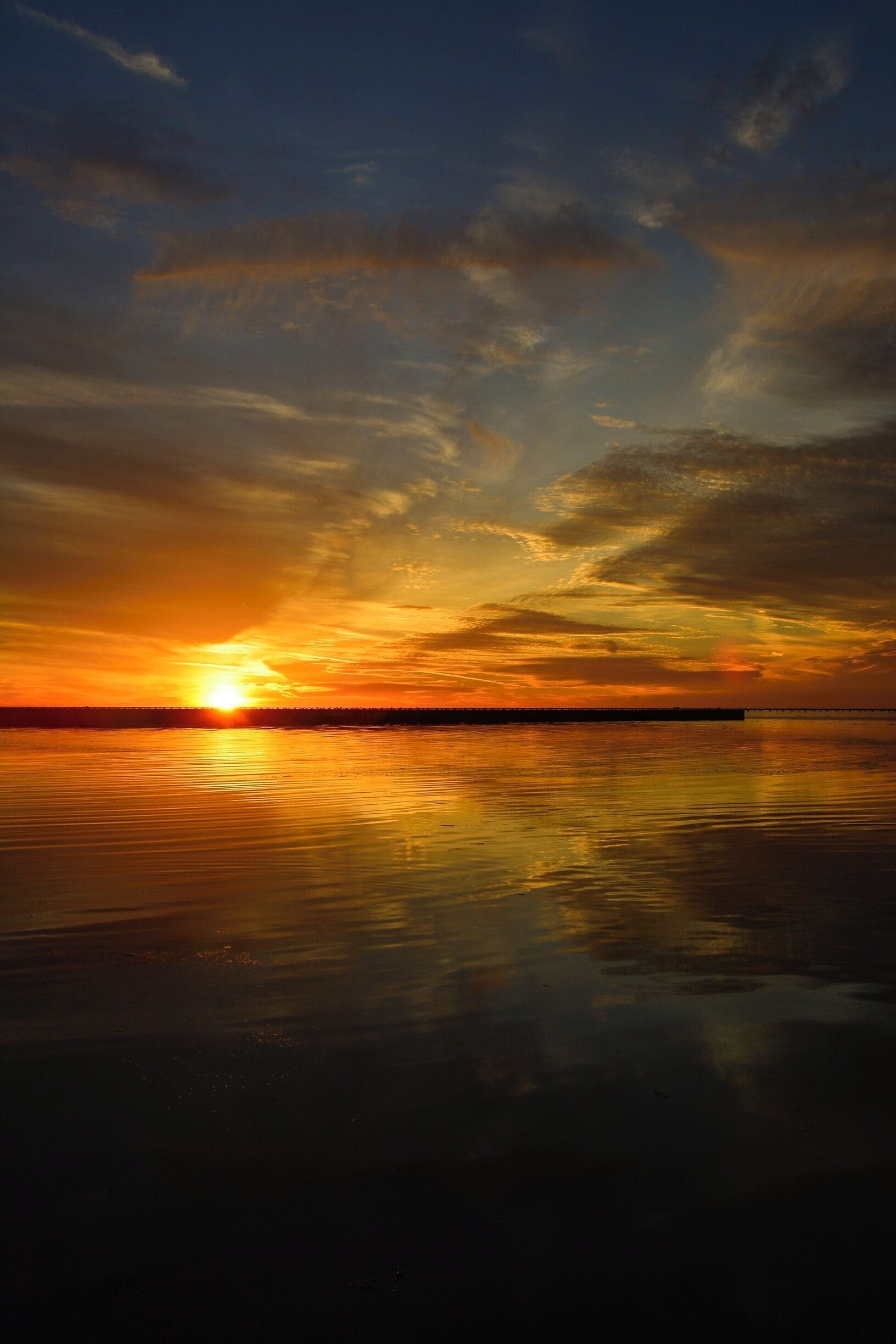 Sunset at the Lakefront, Mandeville, La.