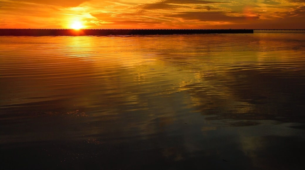 Sunset at the Lakefront, Mandeville, La.