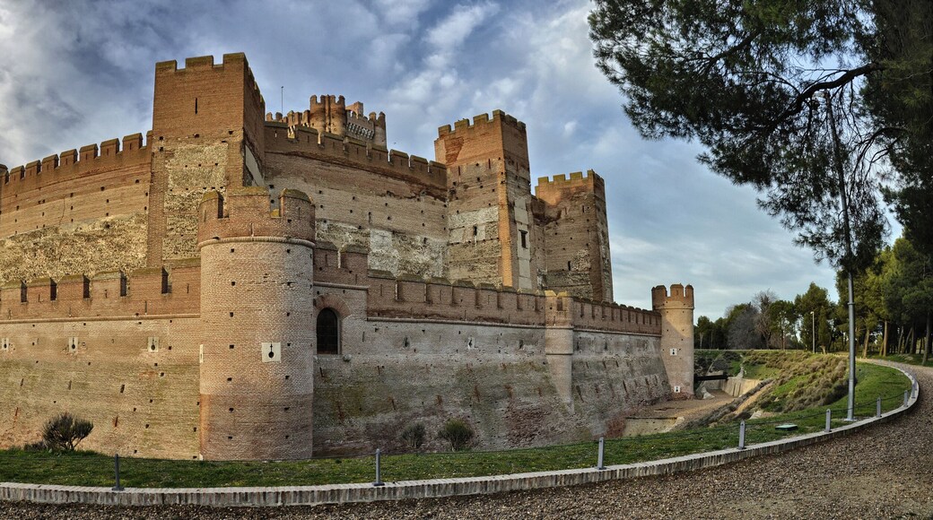 La Mota Castle, in Medina del Campo (Spain)