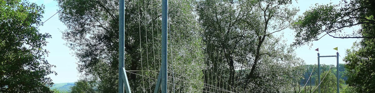 Hängebrücke über die Nahe