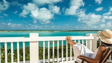 Relaxing at Bahamas,