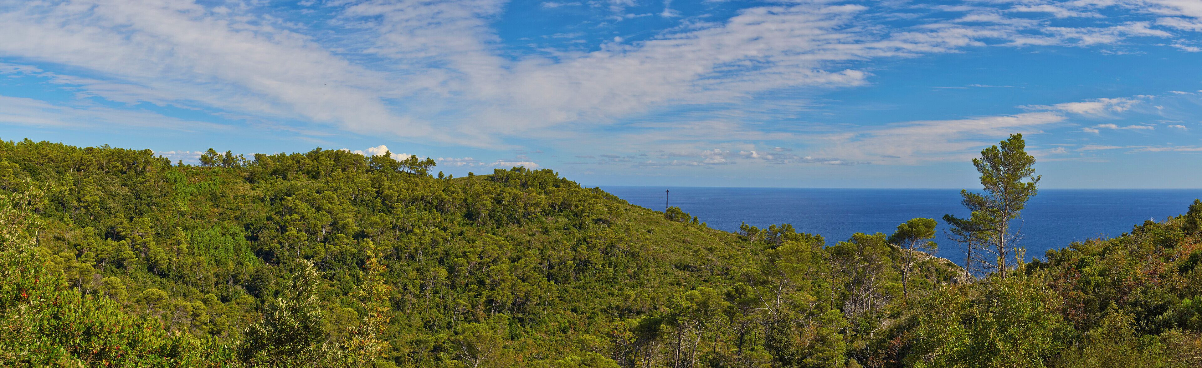 Panorama verso il mare