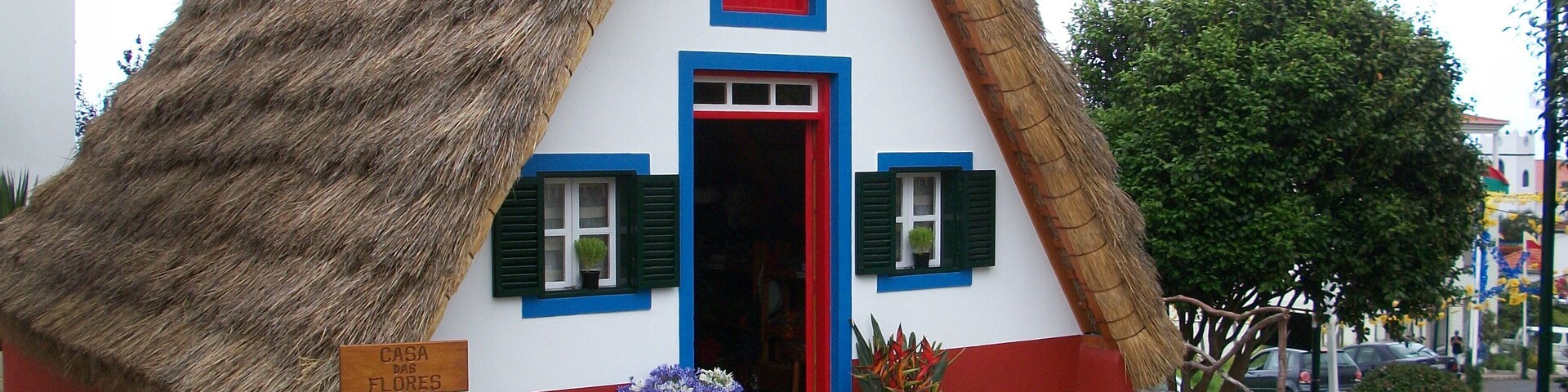 A beautiful Madeiran house in Santana.