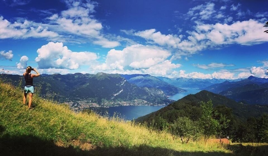 Monte San Primo is a mountain of Lombardy, Italy. It is 1,682 metres (5,518 ft) high and belongs to the province of Como. The view is just amazing, and Bellagio so close! #LifeAtExpedia