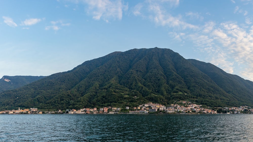 Lake Como - Lezzeno Panorama at Sunset
