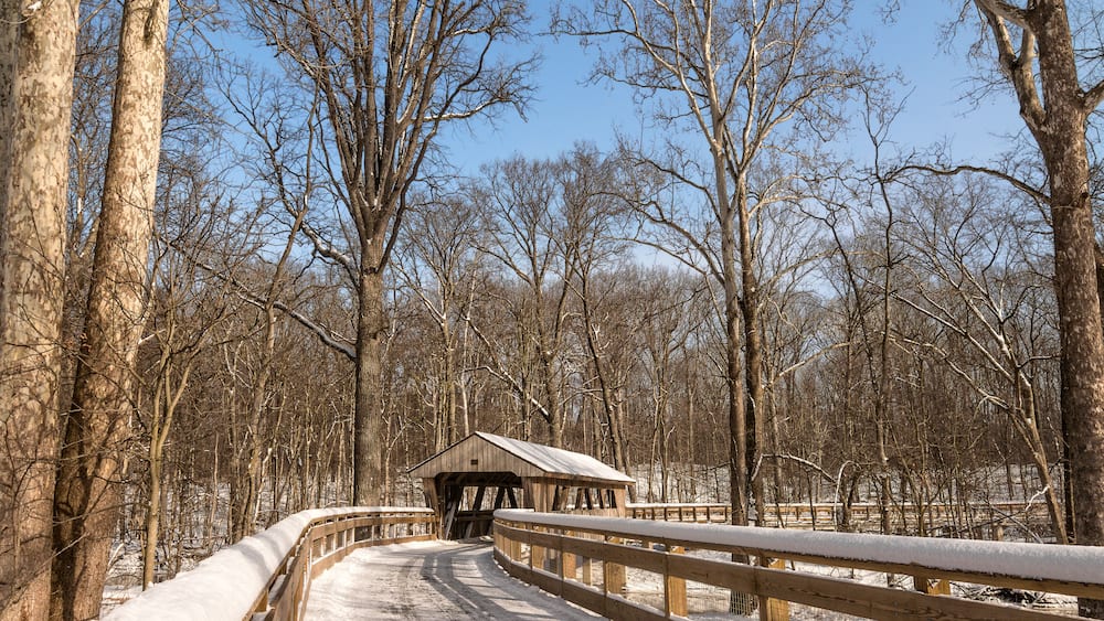 Snowy Covered Bridge Trail